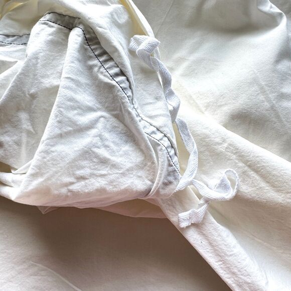 Pottery Barn Teen Emily & Meritt The Scallop TWIN Duvet Cover + Sham - Read - Picture 5 of 15